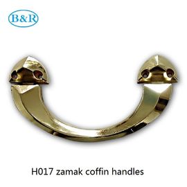 Il cofanetto dell'attuatore di Herrajes Para Ataudes H017 degli accessori della bara di Zamak tratta le dimensioni 22,5 * 11,5 cm