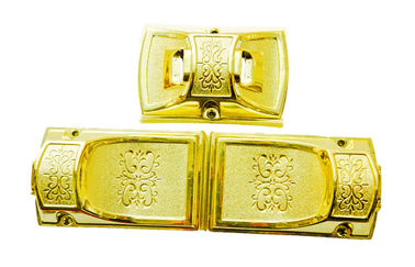 Hardware dorato C008 del cofanetto di colore/accessori bara dell'angolo con Antivari d'acciaio