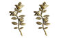 Bronzo in lega di zinco dell'oggetto d'antiquariato del fiore D013 45cm*13cm della rosa dello zamak della decorazione della bara del metallo
