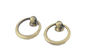anello dello zamak con la vite per la vite di metallo di colore dell'oro della decorazione D025 della bara dia.4cm