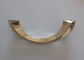 Oro H005 &amp; dimensione 20.5*7.5cm degli accessori della bara dello zamak della maniglia della bara del metallo di forma della luna di progettazione dell'Italia di colore dell'argento
