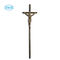 Crucfix del cofanetto dello zamak dell'incrocio della bara funereo più economico D070 per il cofani di legno